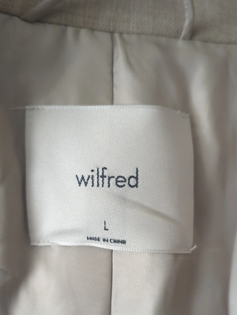 Wilfred Generation Blazer In Heather Oat Beige - Picture 10 of 14